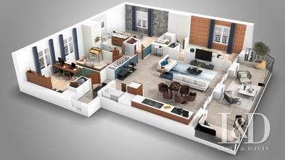 Appartement - 104 m² - 4 pièces