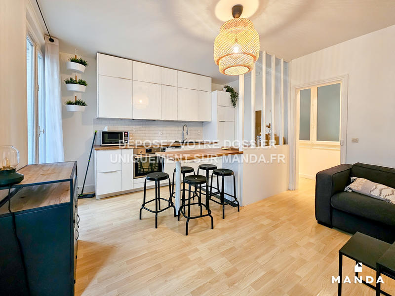 Appartement - 43 m² - 2 pièces