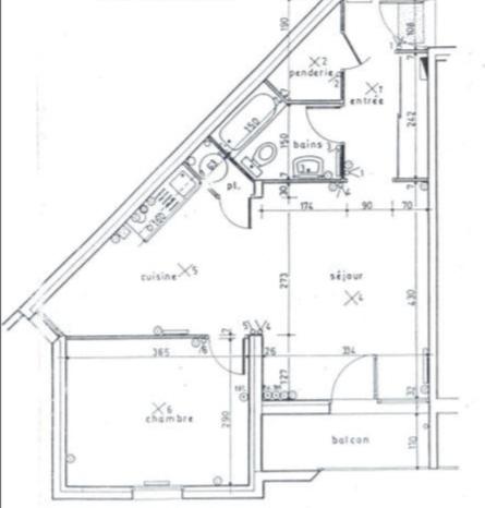 Appartement - 47 m²