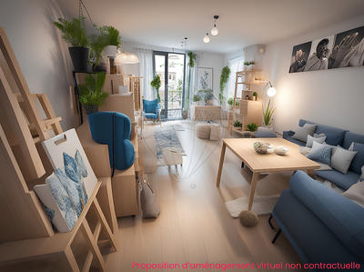 Appartement - 31 m² - 2 pièces