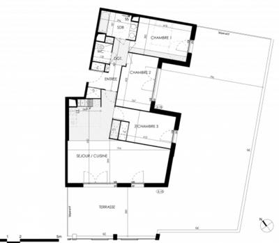 Appartement - 85 m² - 4 pièces