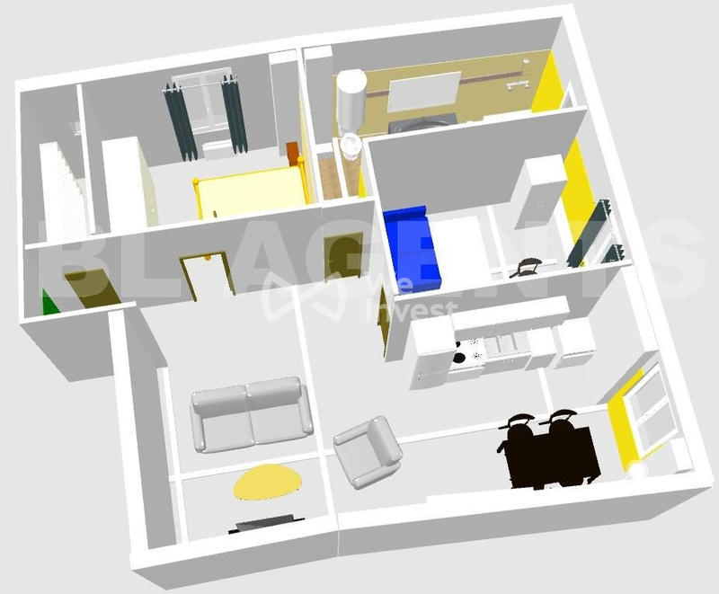 Appartement - 54 m² - 3 pièces