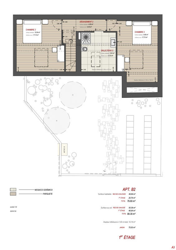 Maison - 99 m² - 4 pièces