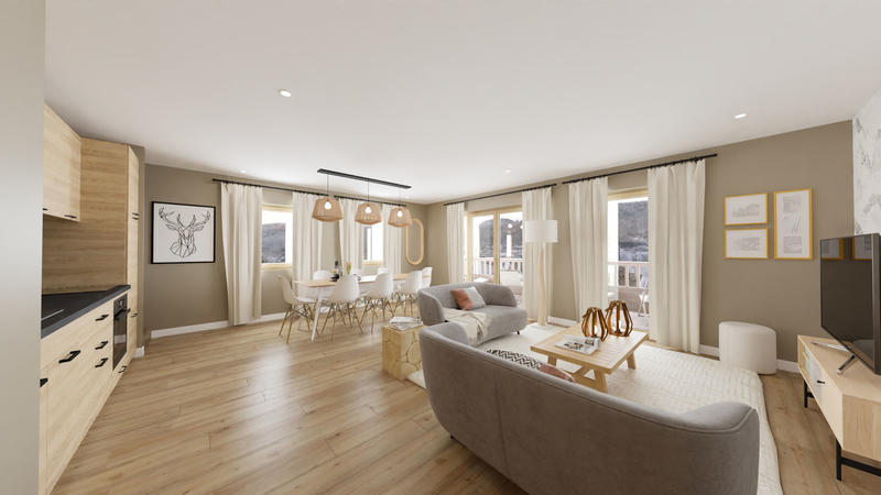 Appartement - 71 m² - 3 pièces