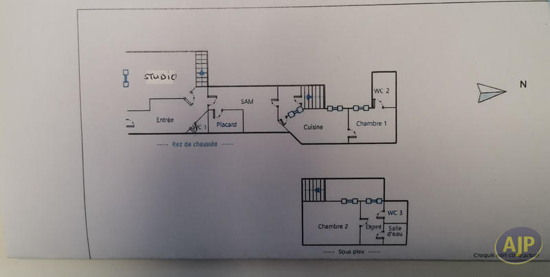 Appartement - 83 m² - 3 pièces