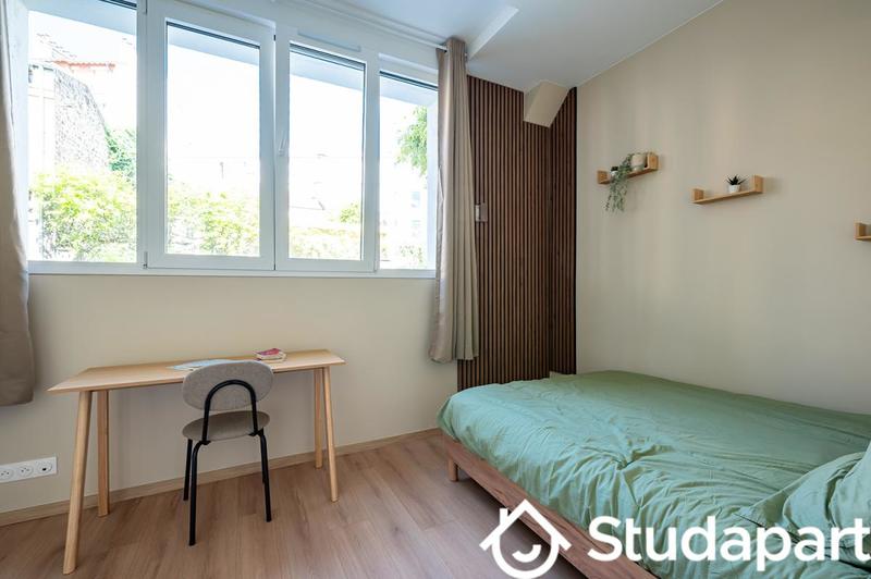 Chambre - 19 m² - 1 pièce