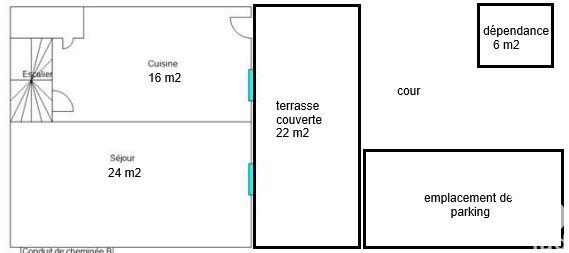 Maison - 100 m² - 4 pièces