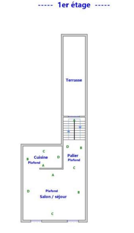 Maison de ville - 150 m² - 6 pièces