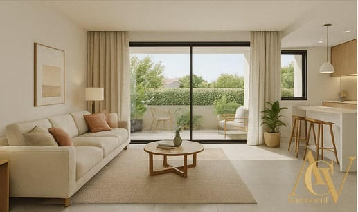 Appartement - 46 m² - 2 pièces