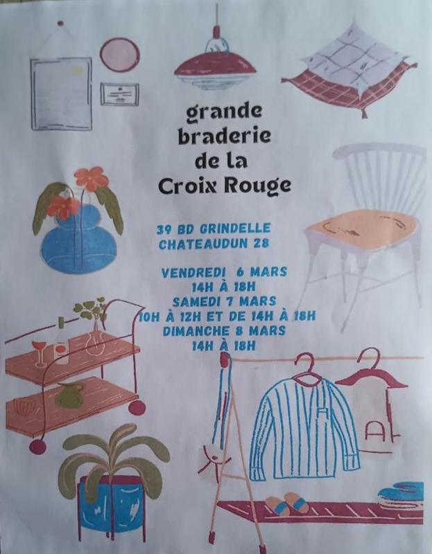 Grande braderie de la Croix Rouge