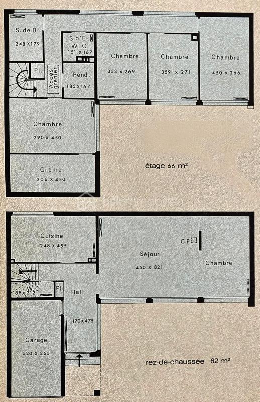 Pavillon - 127 m² - 6 pièces