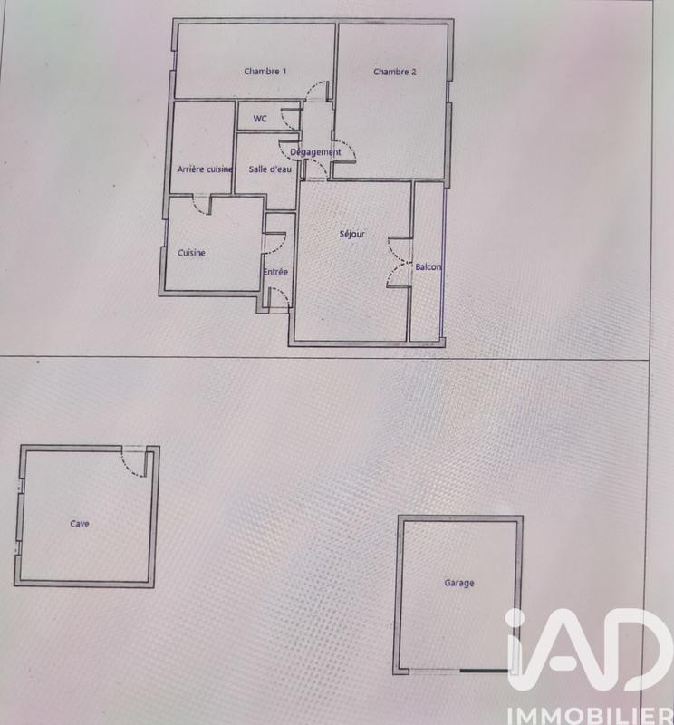 Appartement - 55 m² - 3 pièces