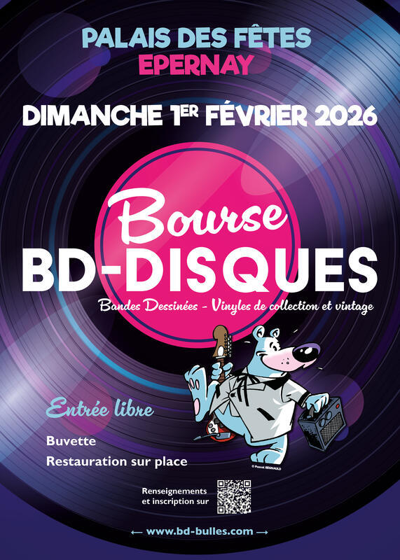 Bourse bd, disques de collection