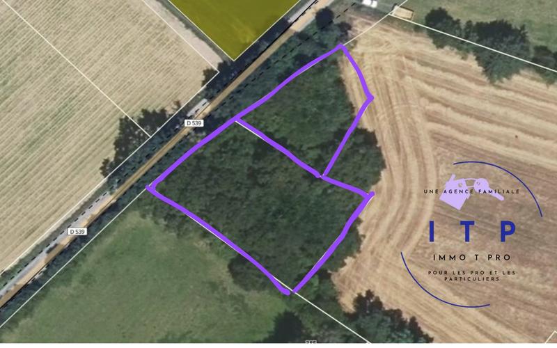 Terrain agricole - 1 265 m²