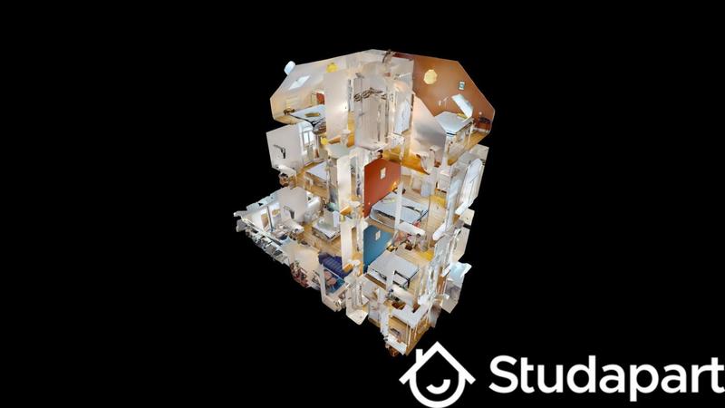 Chambre - 13 m² - 1 pièce