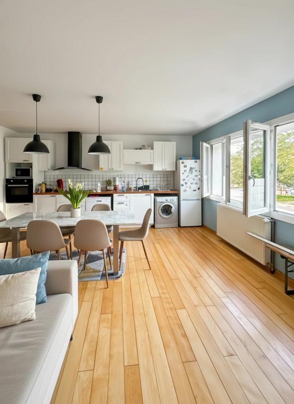 Appartement - 89 m² - 5 pièces