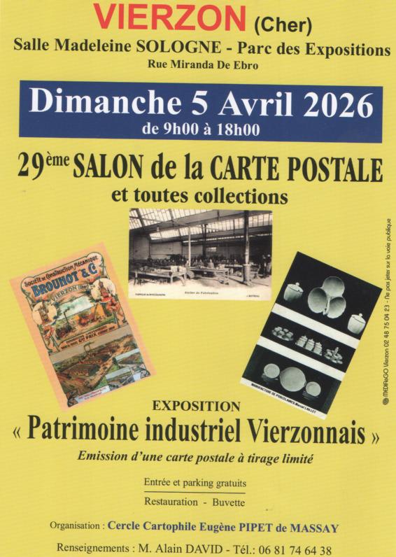 29ème salon de la carte postale et toutes collections