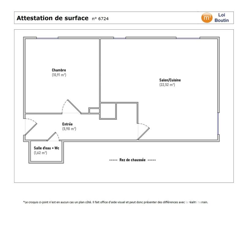 Appartement - 41 m² - 2 pièces