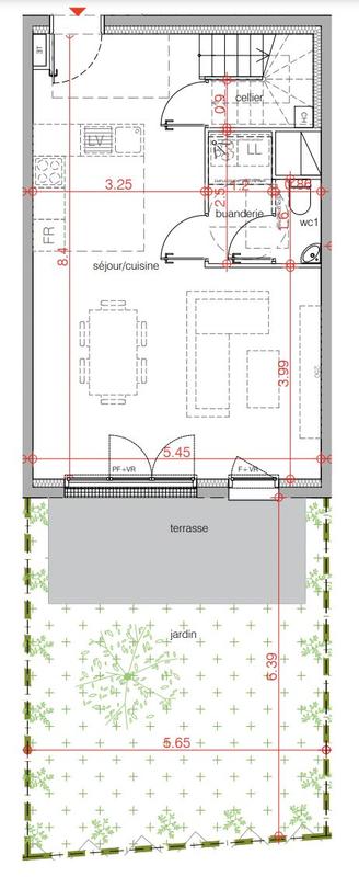 Maison - 102 m² - 5 pièces
