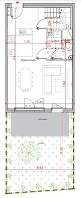 Maison - 102 m² - 5 pièces