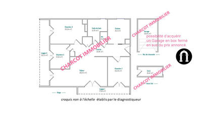 Appartement - 83 m² - 5 pièces