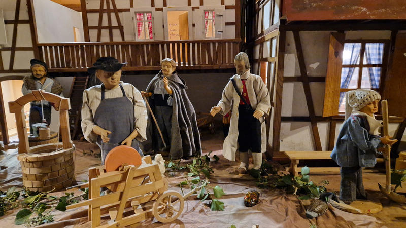 Les crèches des églises de Haguenau