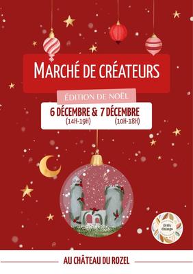 Marché de créateurs - édition Noël, au Château du Rozel