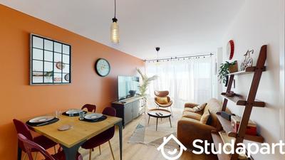 Chambre - 12 m² - 1 pièce