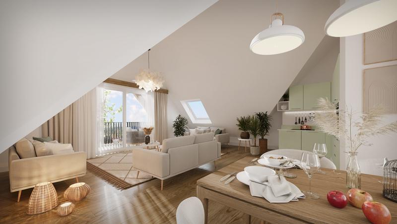 Appartement - 95 m² - 4 pièces