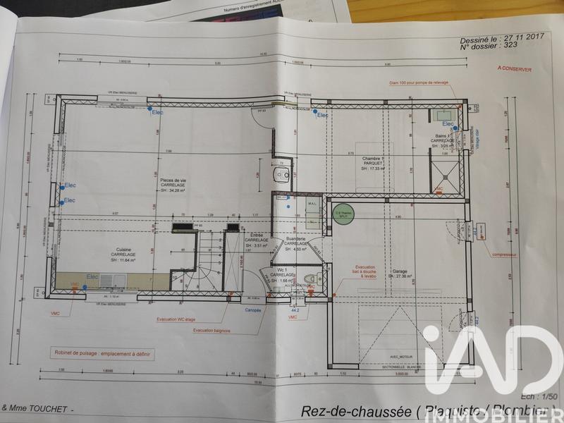 Maison - 150 m² - 6 pièces