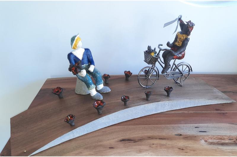 Exposition des oeuvres de François Erdrich et Christiane Lehn