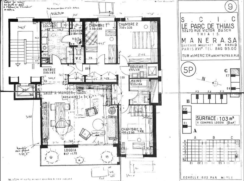 Appartement - 92 m² - 5 pièces