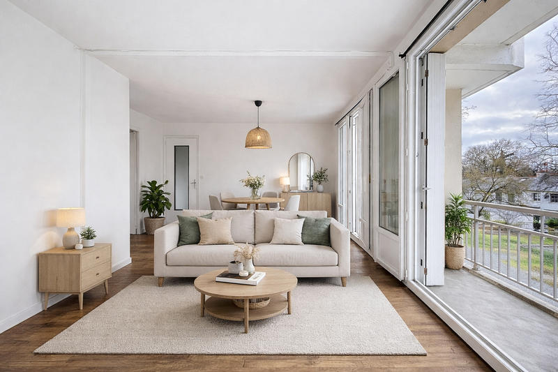 Appartement - 55 m² - 3 pièces