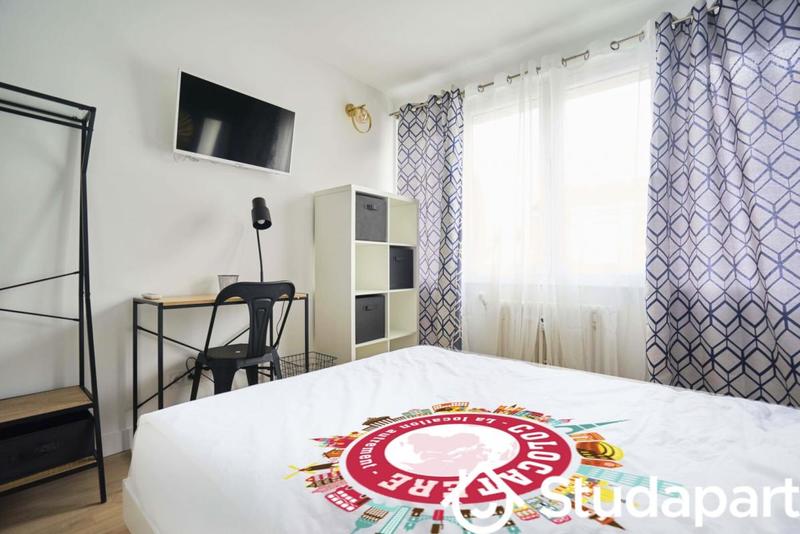 Chambre - 10 m² - 1 pièce