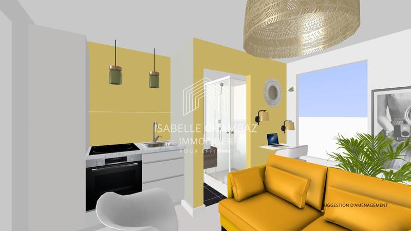 Appartement - 18 m² - 2 pièces