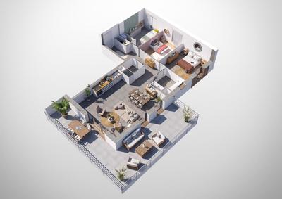 Appartement - 47 à 82 m² - 4 pièces