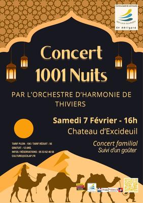 L'Orchestre d'Harmonie de Thiviers, 1001 Nuits