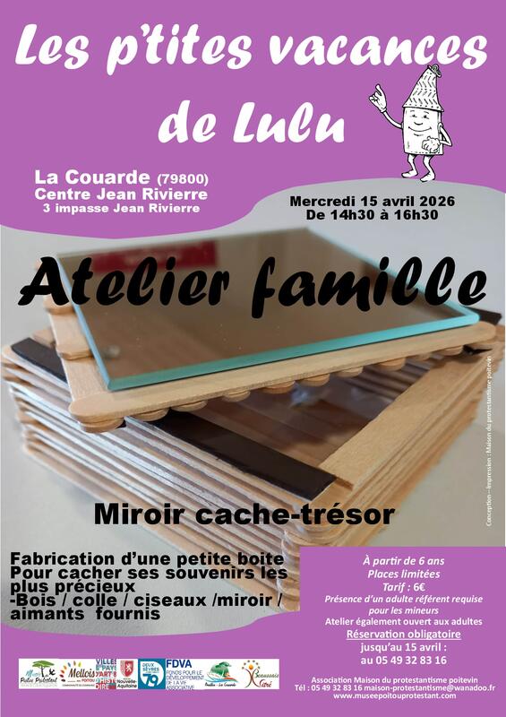 Les p'tites vacances de Lulu · Atelier famille
