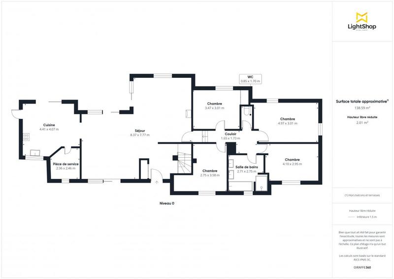 Maison - 180 m² - 7 pièces