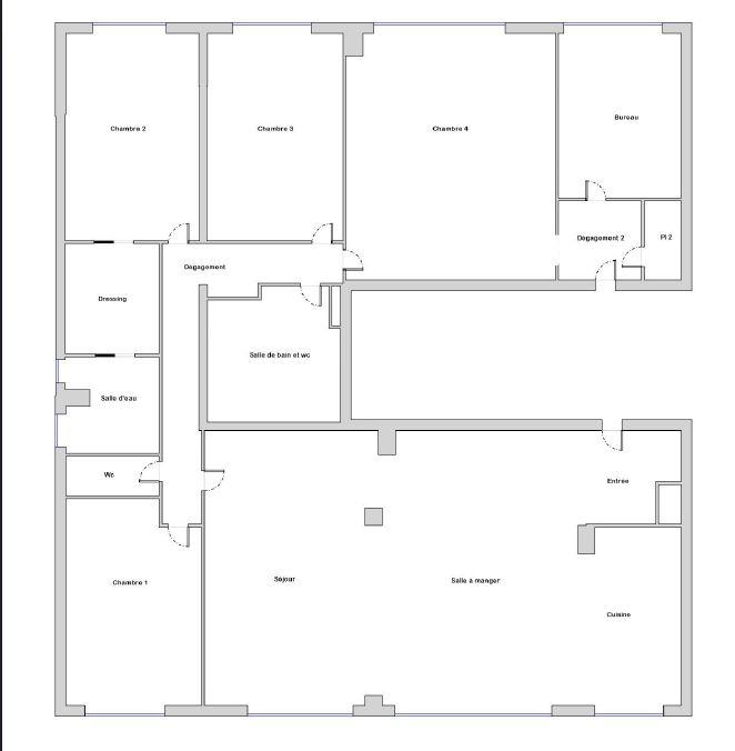 Appartement - 112 m² - 7 pièces