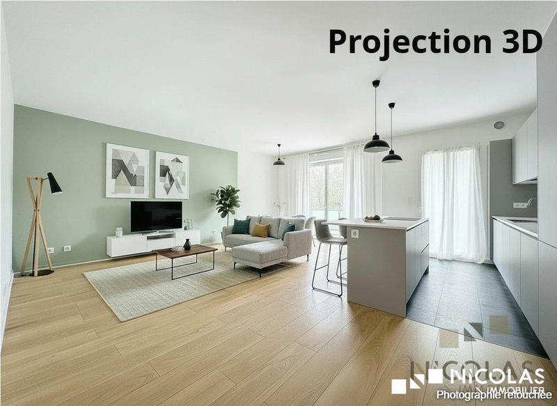 Appartement - 47 m² - 2 pièces