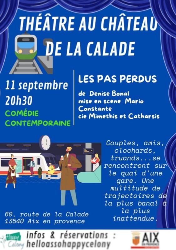 Théâtre au château - les pas perdus