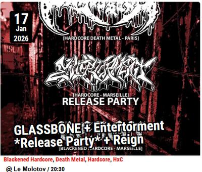 Glassbonne+Entertornement"Release Party+Reign