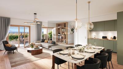 Appartement - 116 m² - 5 pièces