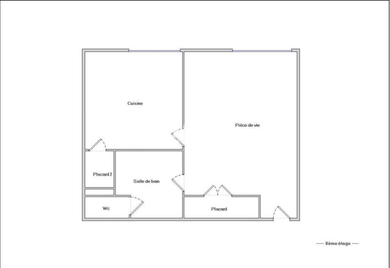 Studio - 31 m² - 1 pièce