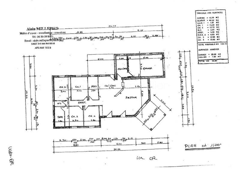 Maison - 163 m² - 6 pièces