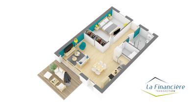 Villa - 50 m² - 2 pièces