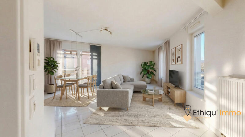 Appartement - 65 m² - 2 pièces