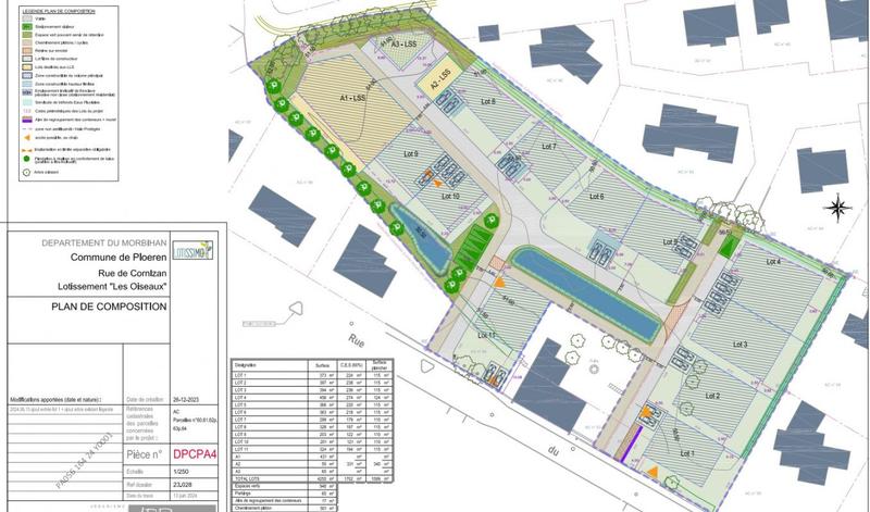 Terrain constructible - 203 m²
