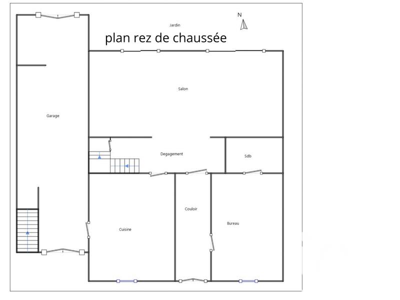 Maison de ville - 176 m² - 6 pièces